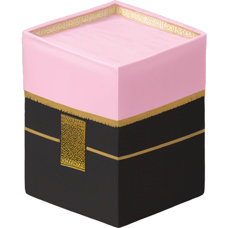 Light pink kaaba  emoji