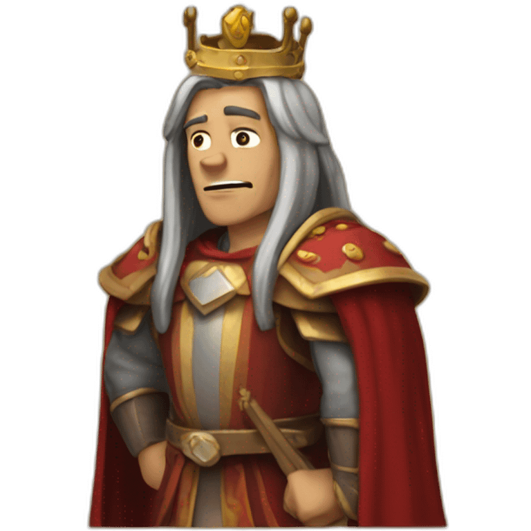 Aoe King saying "sabia decision" emoji