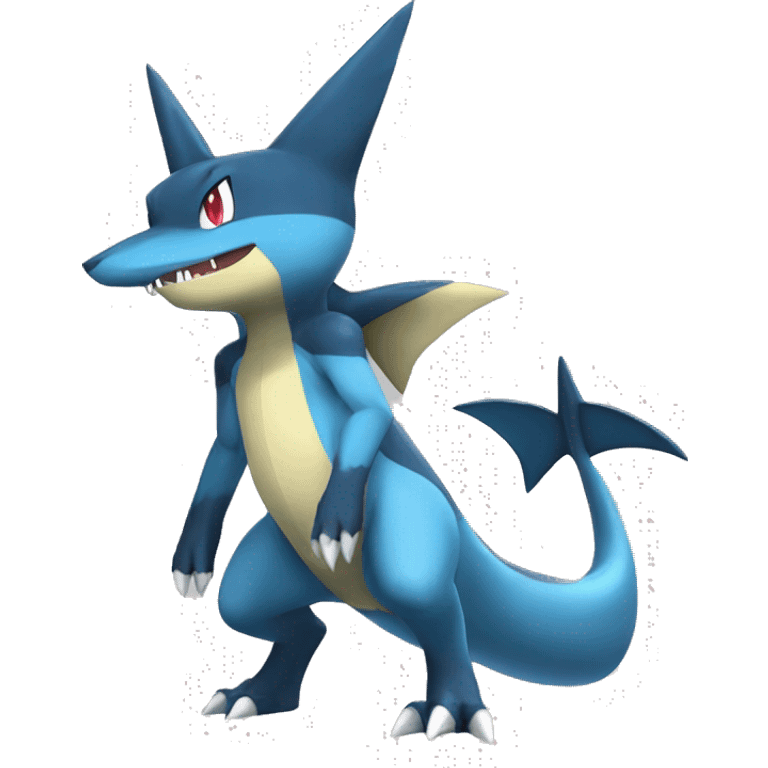 Sharpedo-Gabite-Lucario-Salamence full body emoji