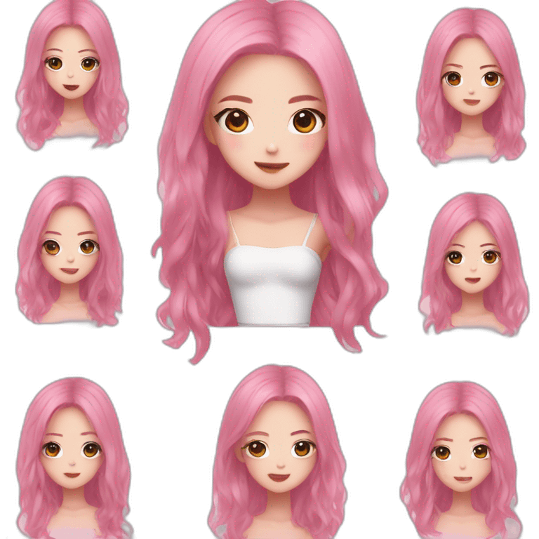 Blackpink- Rose emoji