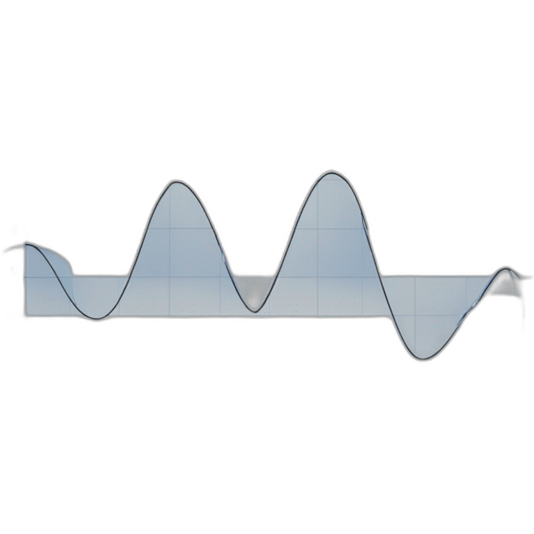 math graph of sine wave emoji