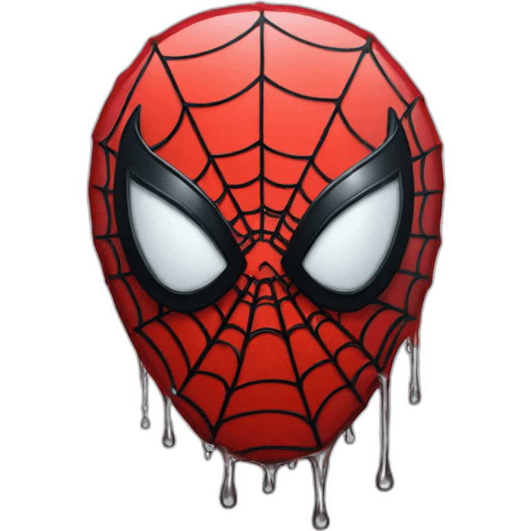 drippy spiderman emoji