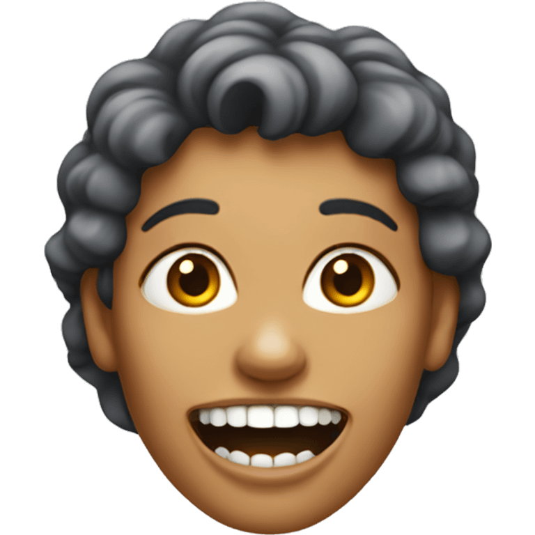 Lady with thousands of teeth emoji