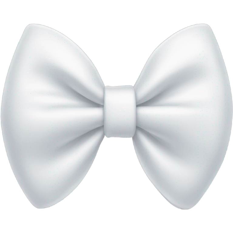 White bow emoji