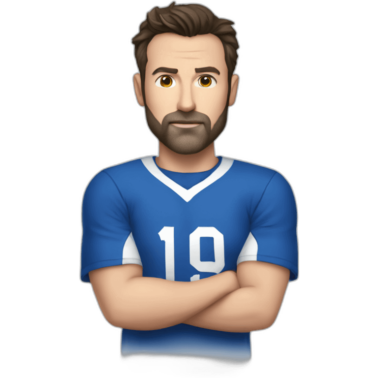 Ben affleck wearing alhilal shirt emoji