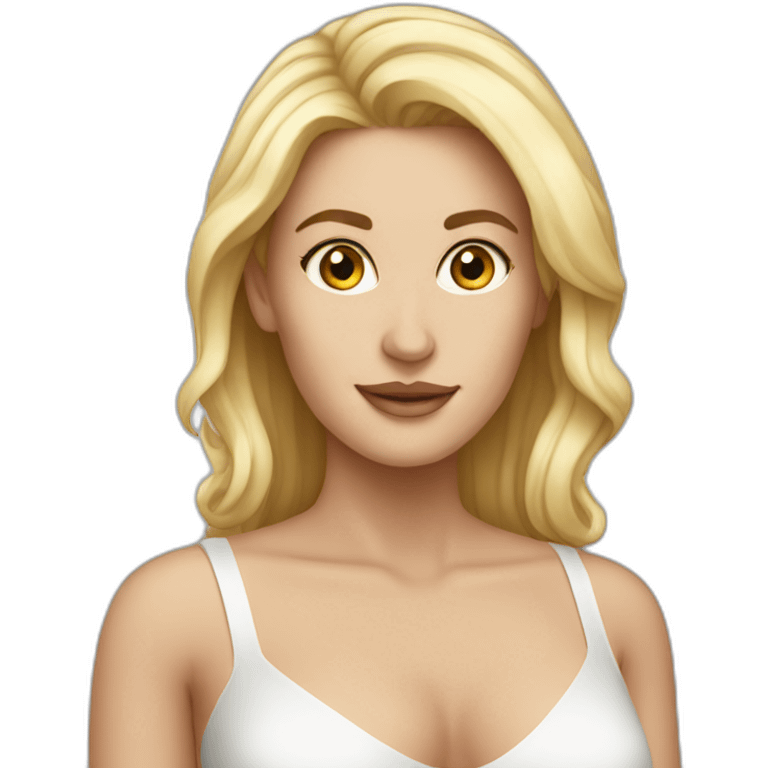 sexy white woman emoji