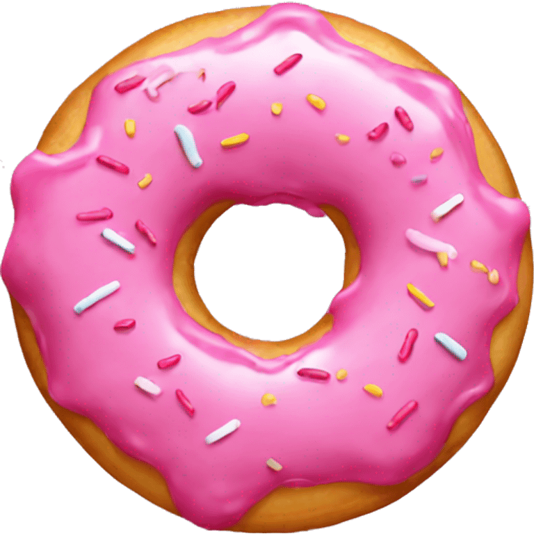 pink donut emoji