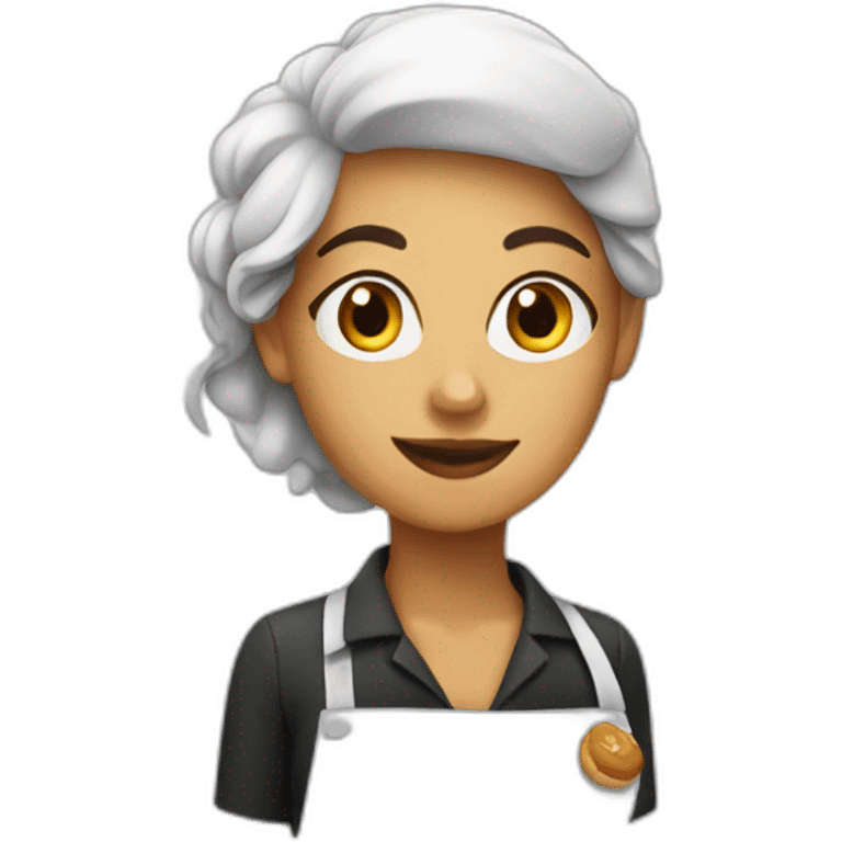 Barista woman emoji