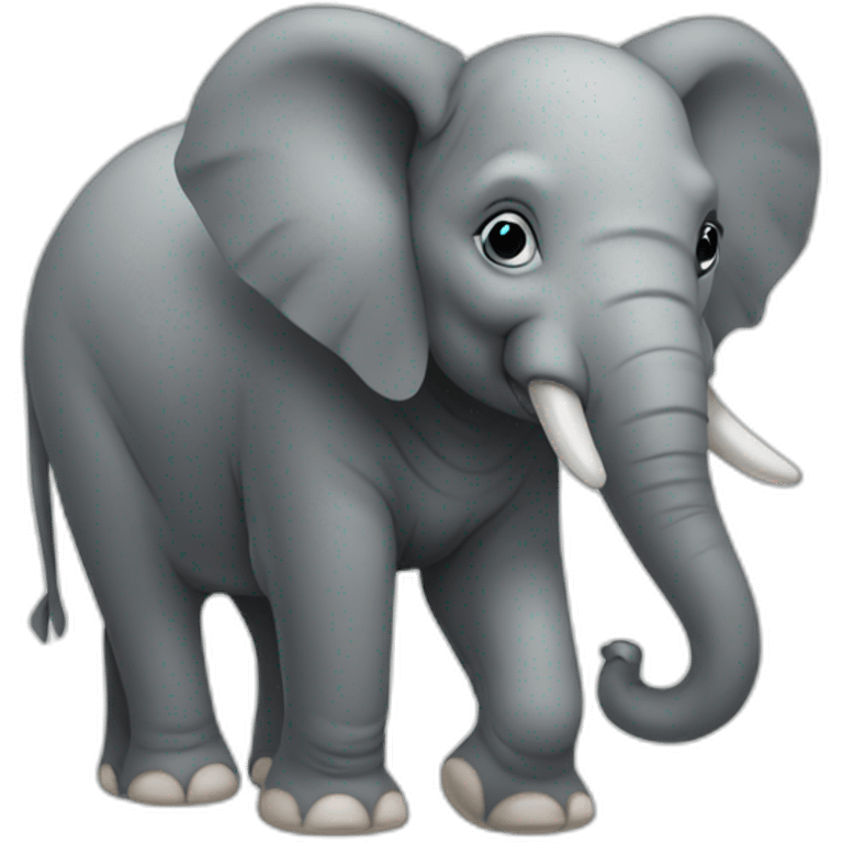 An elephant emoji