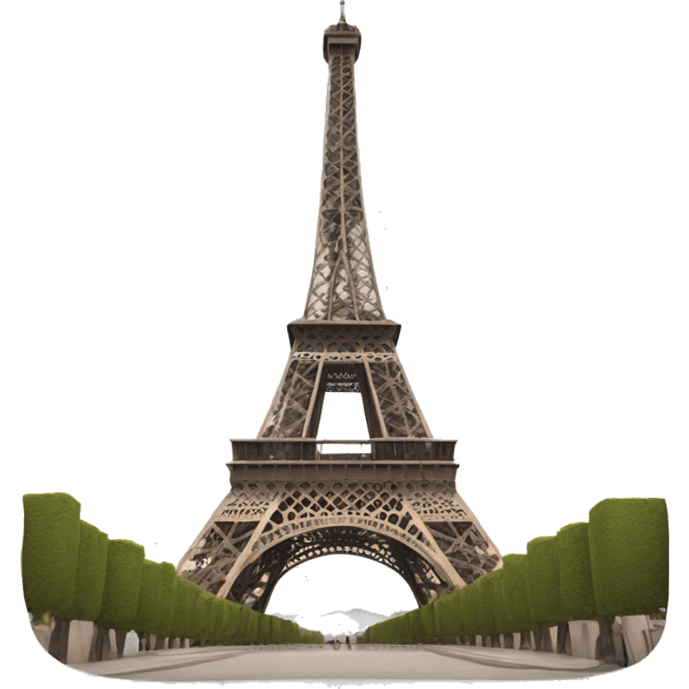 Eiffel tower from pisa emoji