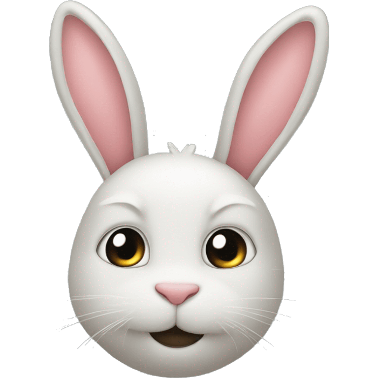 Rabit and lignting emoji