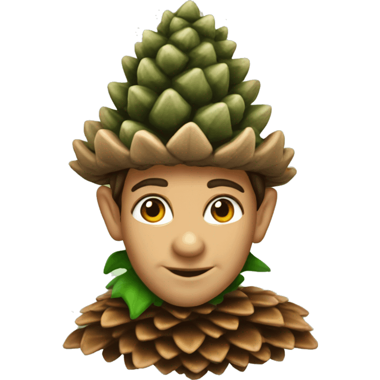 pine cone elf emoji