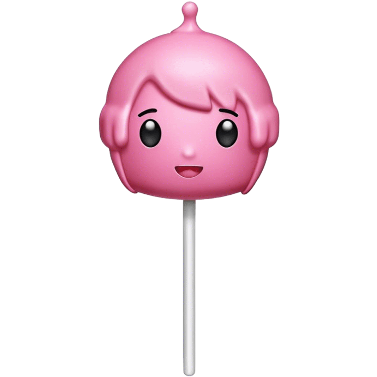 pink cake pop emoji