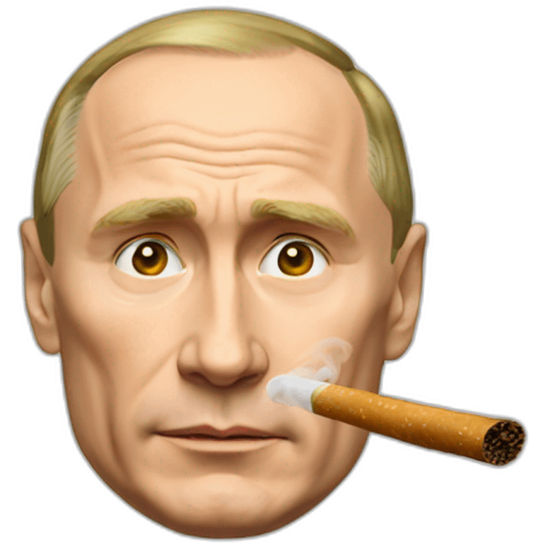 Putin smoke emoji