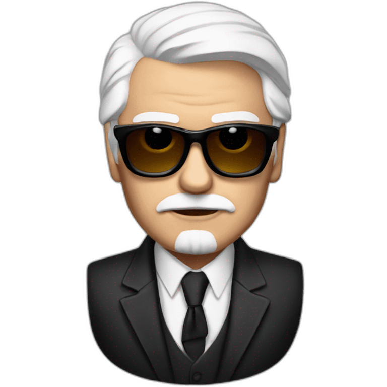 Karl Lagarfeld emoji