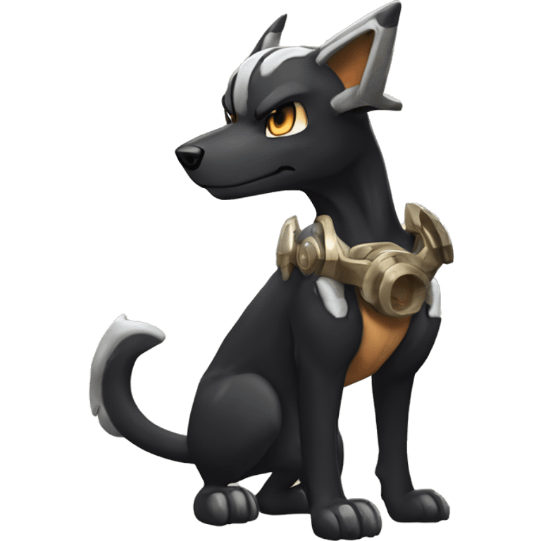  Cool Edgy Houndour-Houndoom-Cubone-Duskull-Fakémon  emoji