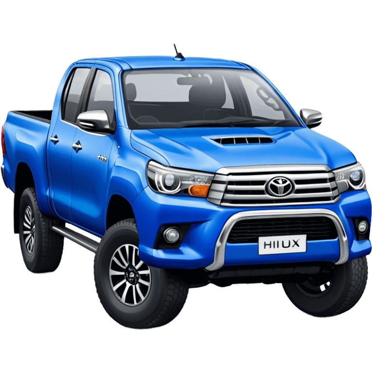 Toyota Hilux - Toyota (Model Year: 2021) (Iconic colour: Blue) emoji