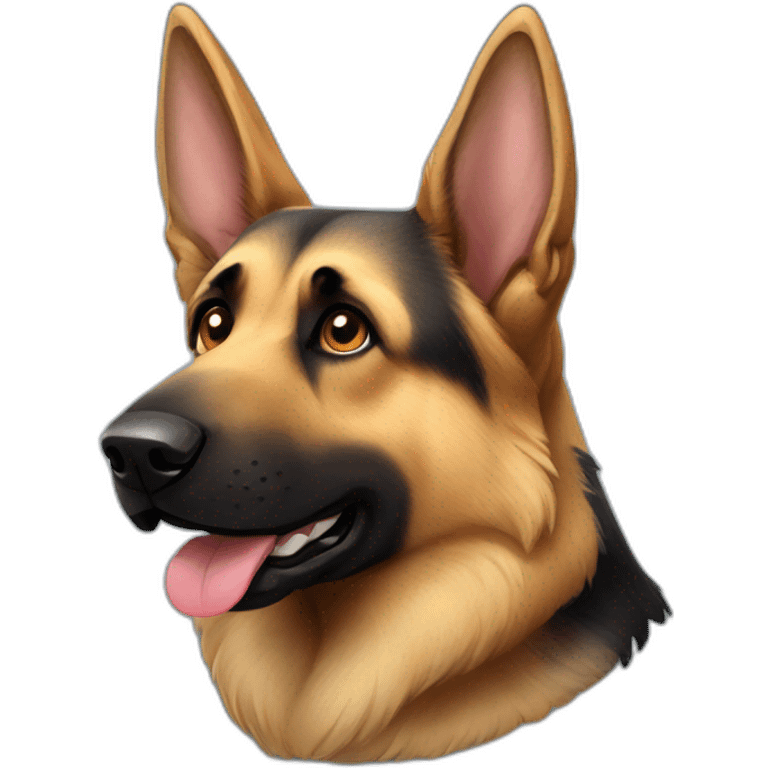 German Shepard gog emoji