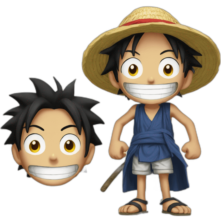 Mugiwara luffy  emoji