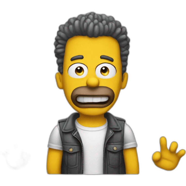 Realistic Bart Simpson emoji