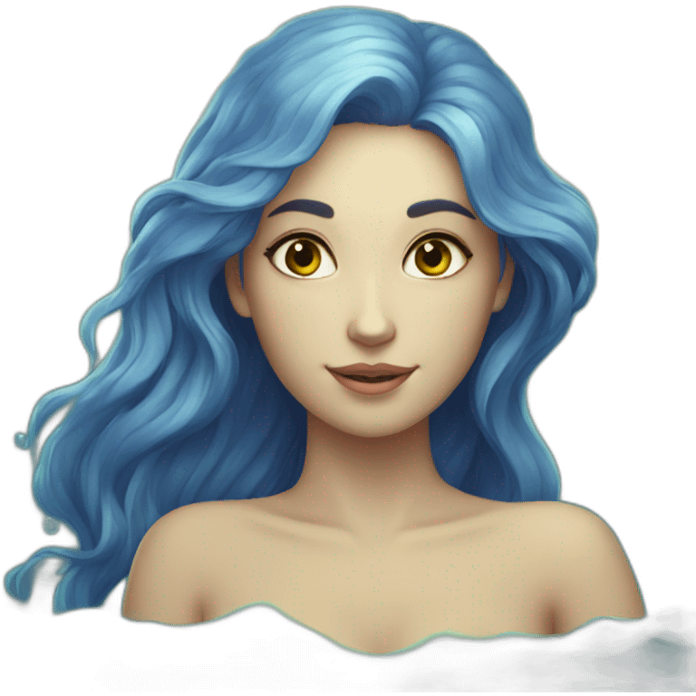 Mermaid in Ukraine emoji