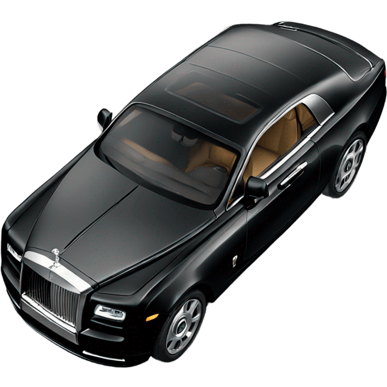 rolls royce black  emoji