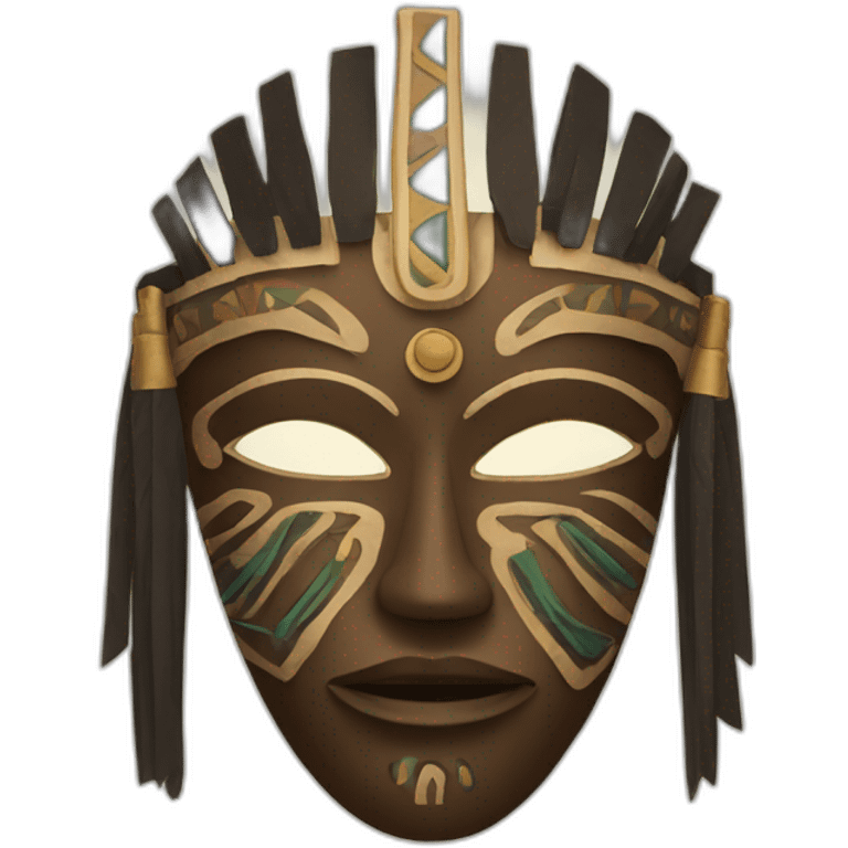 African mask emoji