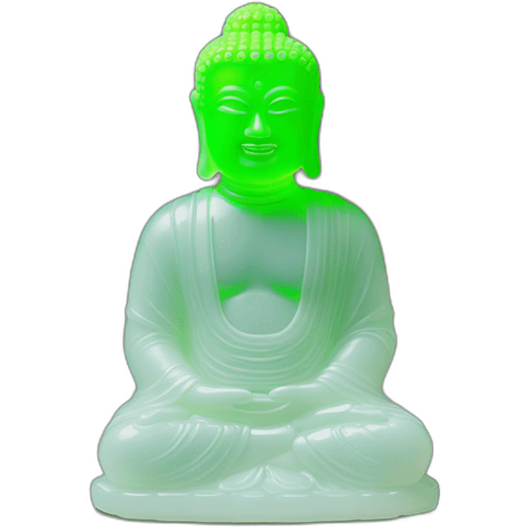 Bouddha uranium glass emoji