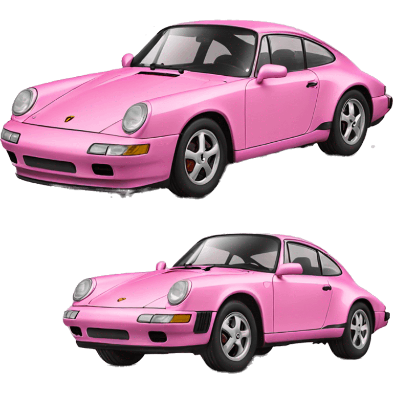 pink porsche emoji