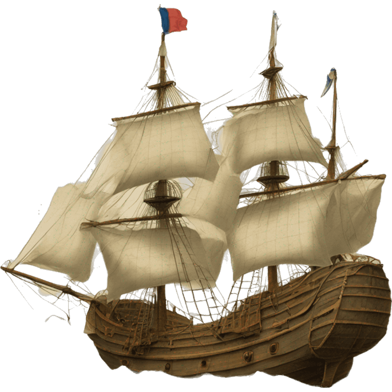 dutch ship 17th century emoji