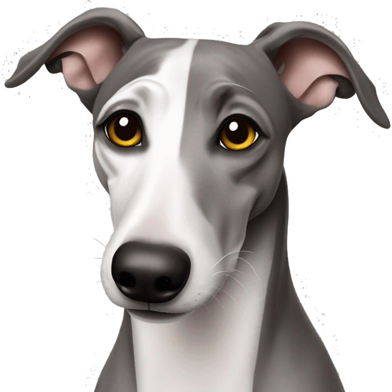 Whippet saying thank you emoji