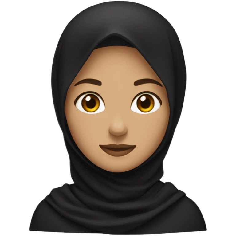 black hijabi emoji