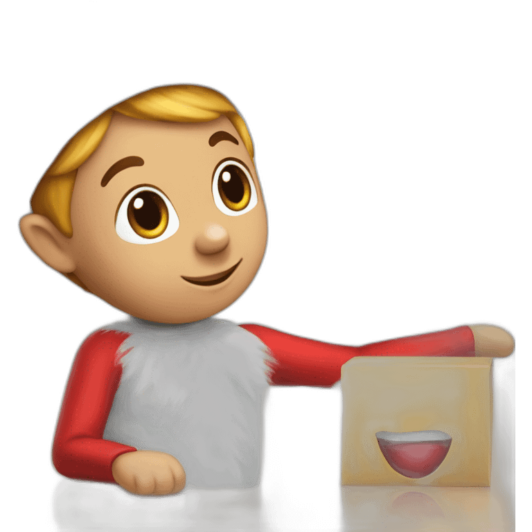 Elf on the shelf emoji