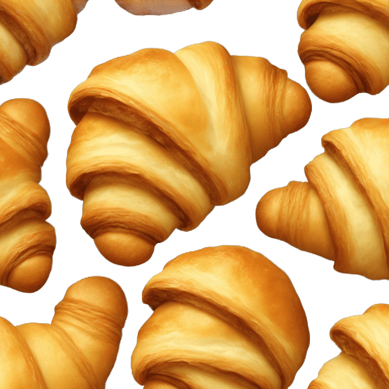 Warm butter croissant  emoji