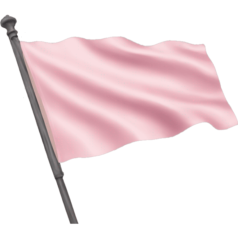 pastel pink flag emoji