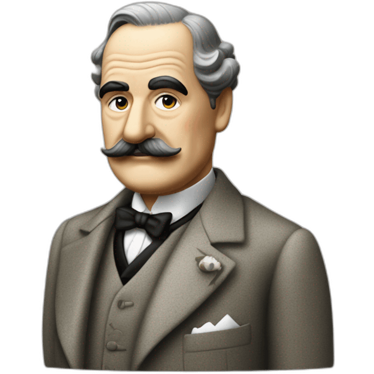 Agatha Christie's poirot emoji