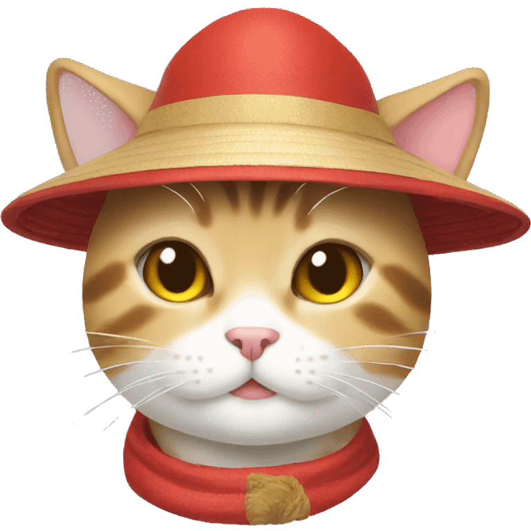 japan hat cat emoji