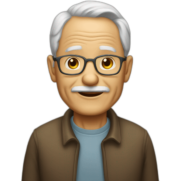 old boomer man emoji