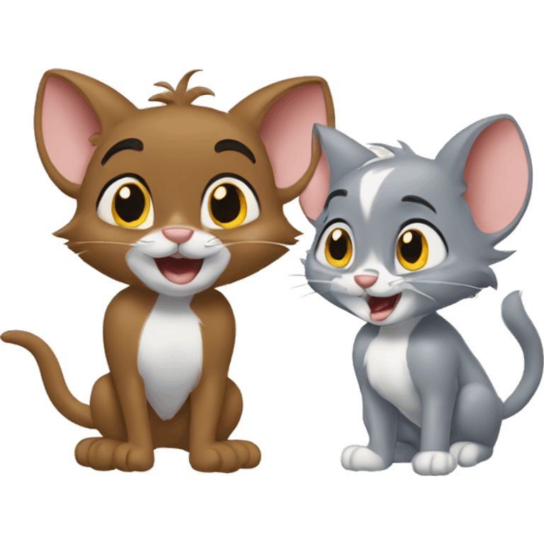 Tom and jerry emoji