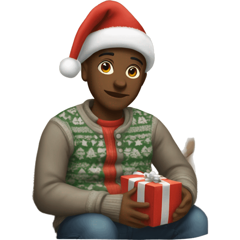 cozy christmas  emoji