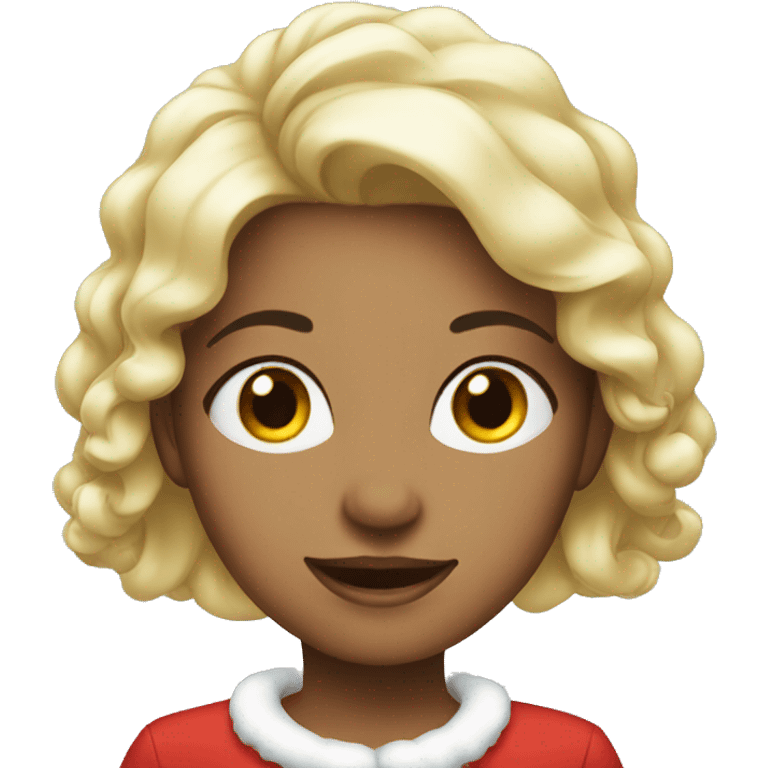 Clean girl Christmas  emoji