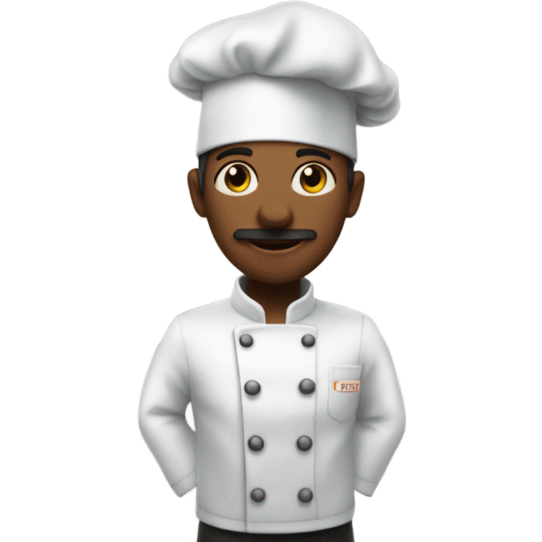 Chef in a kitchen  emoji