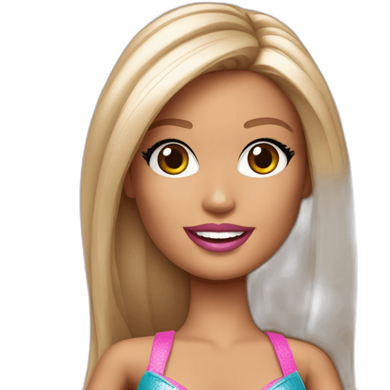 barbie pop star emoji