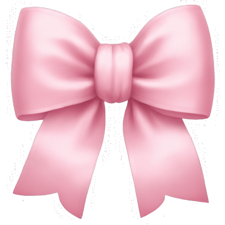 Baby pink bow emoji