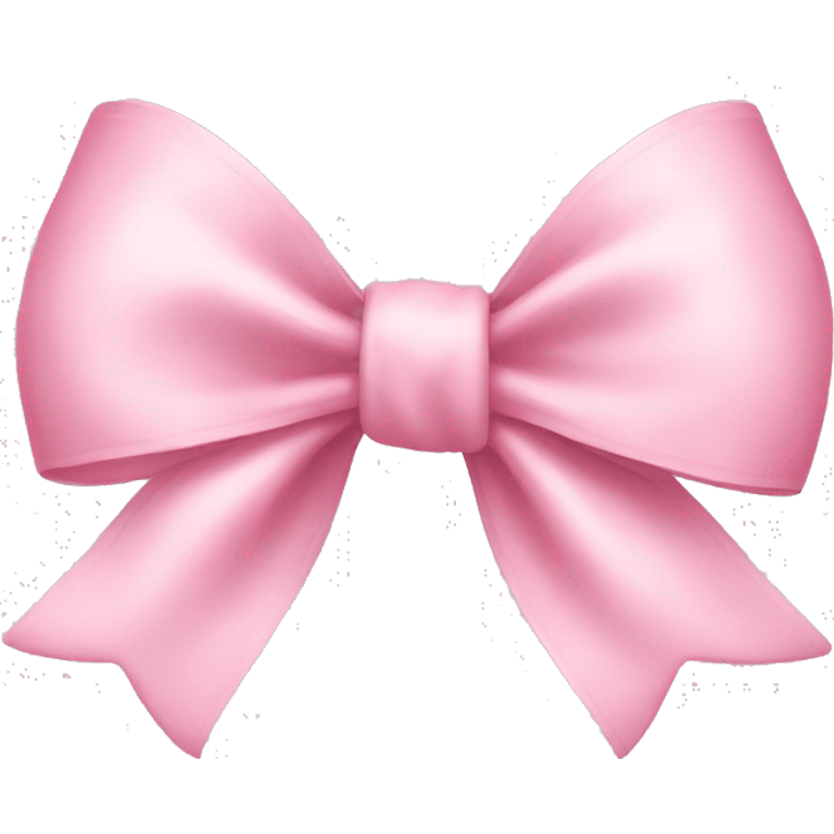 light pink bow emoji