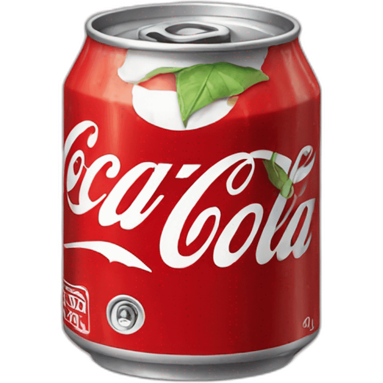 Coca cola  logo emoji