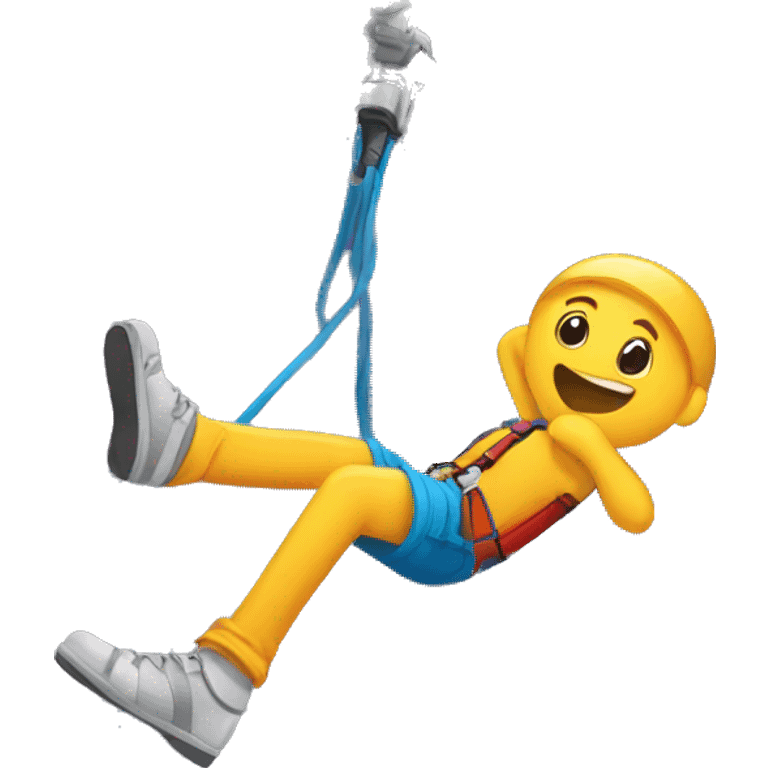 Bungee jumping  emoji