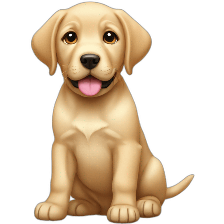 labrador puppy emoji