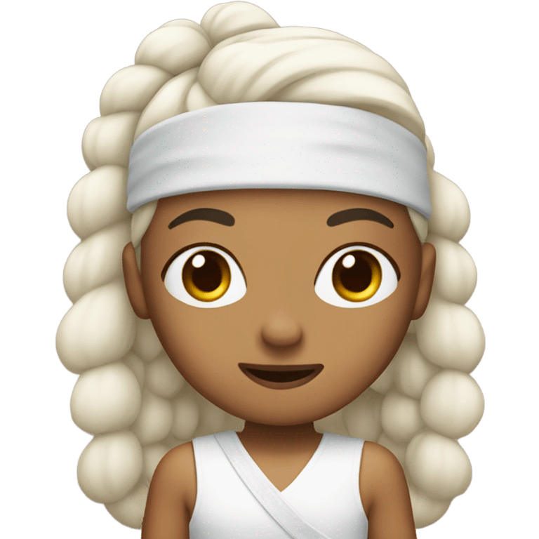 Nelly with white headband emoji