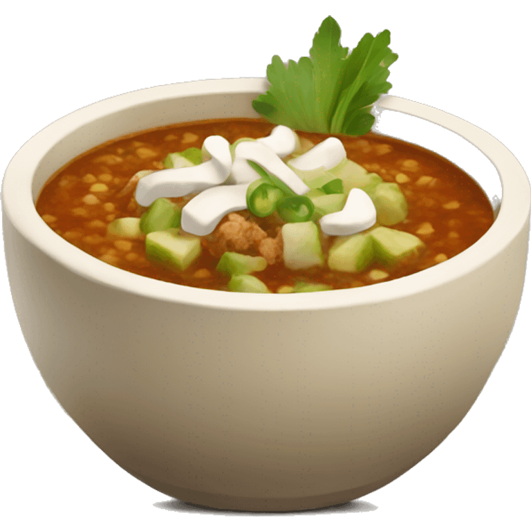 Pozole soup emoji